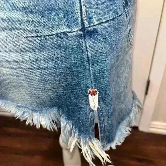 One teaspoon junkyard denim distressed mini skirt - Picture 8 of 10